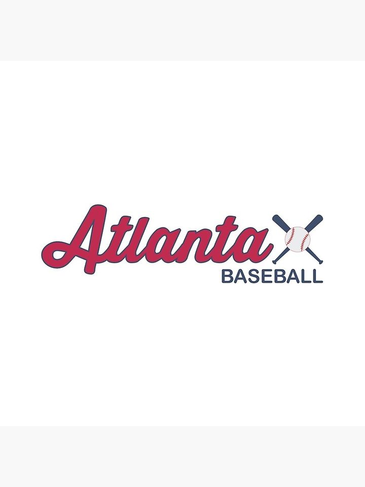 Atlanta Baseball Gift Pillow