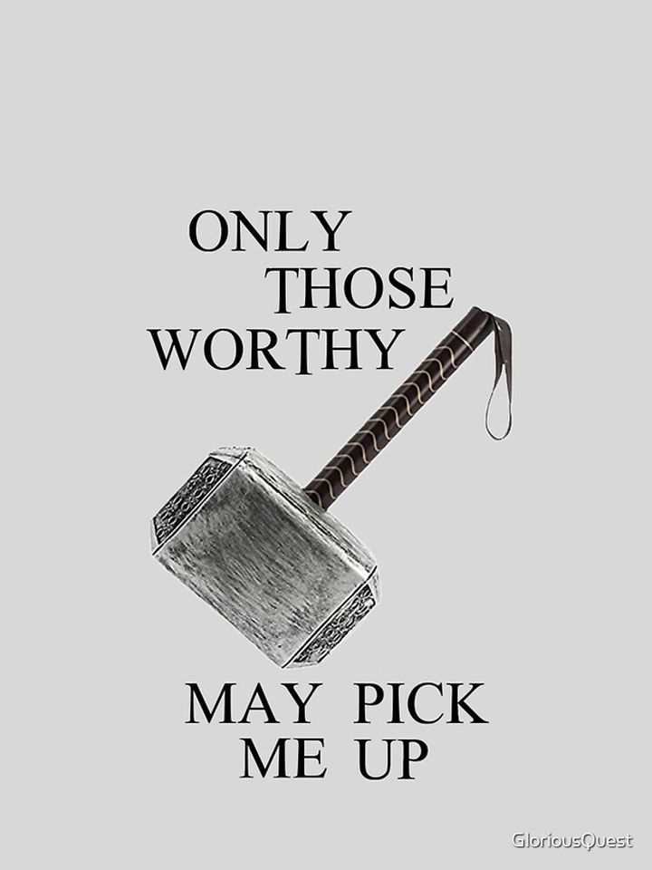 Thor Worthy iPhone Case