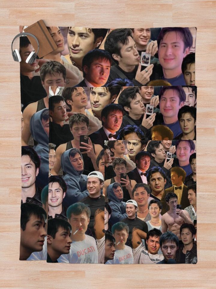 HudsonWilliams Photo Collage Throw Blanket