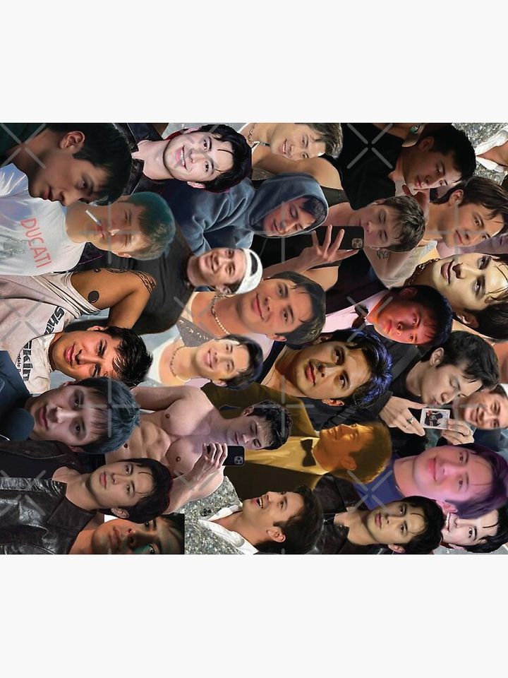 HudsonWilliams Photo Collage Throw Blanket