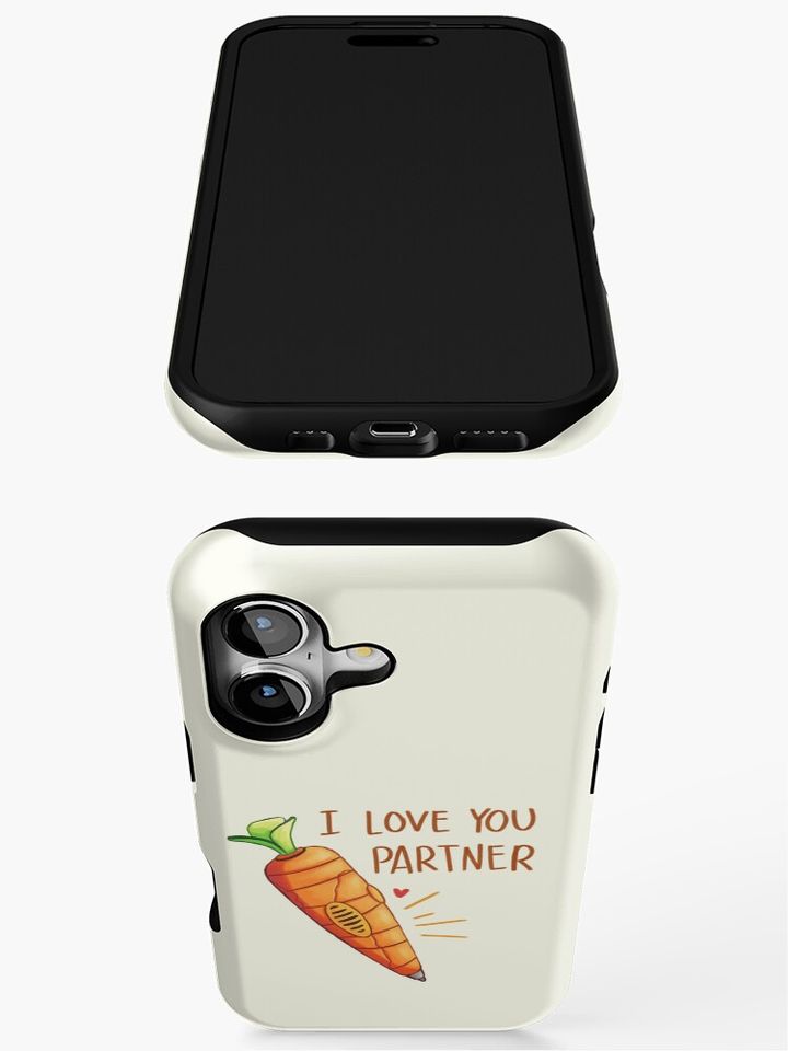 I love you partner iPhone Case