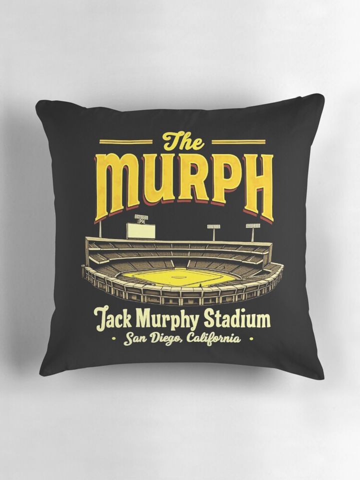 The Murph Defunct Jack Murphy Stadium  Pillow