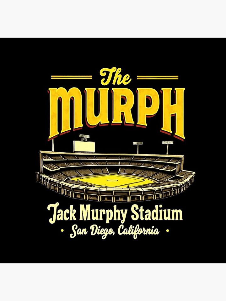 The Murph Defunct Jack Murphy Stadium  Pillow