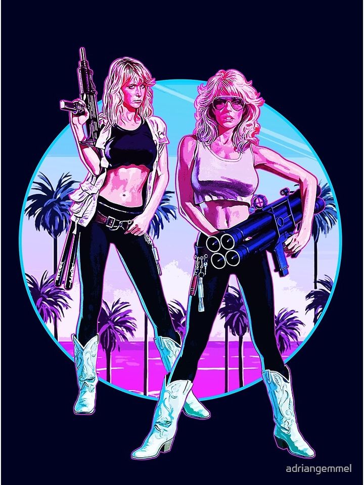 Hard Ticket to Hawaii - Big Guns Premium Matte Vertical Poster
