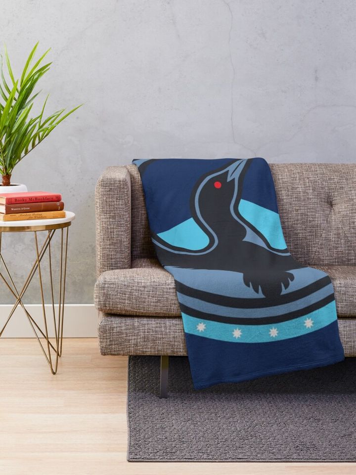 "L'Étoile du Nord" - Minnesota Rebel Alliance Throw Blanket