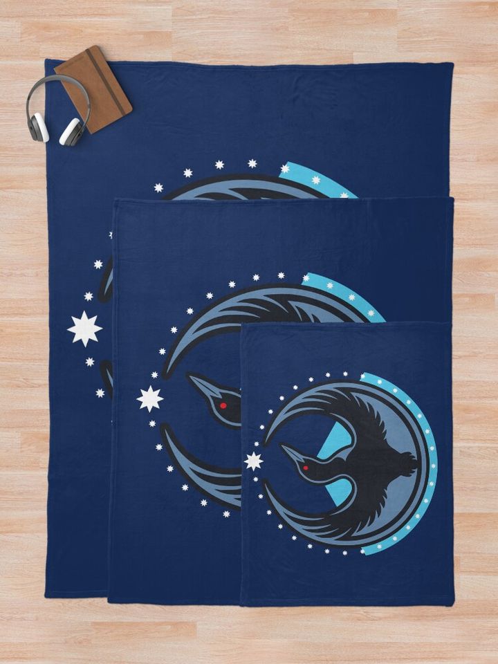 "L'Étoile du Nord" - Minnesota Rebel Alliance Throw Blanket