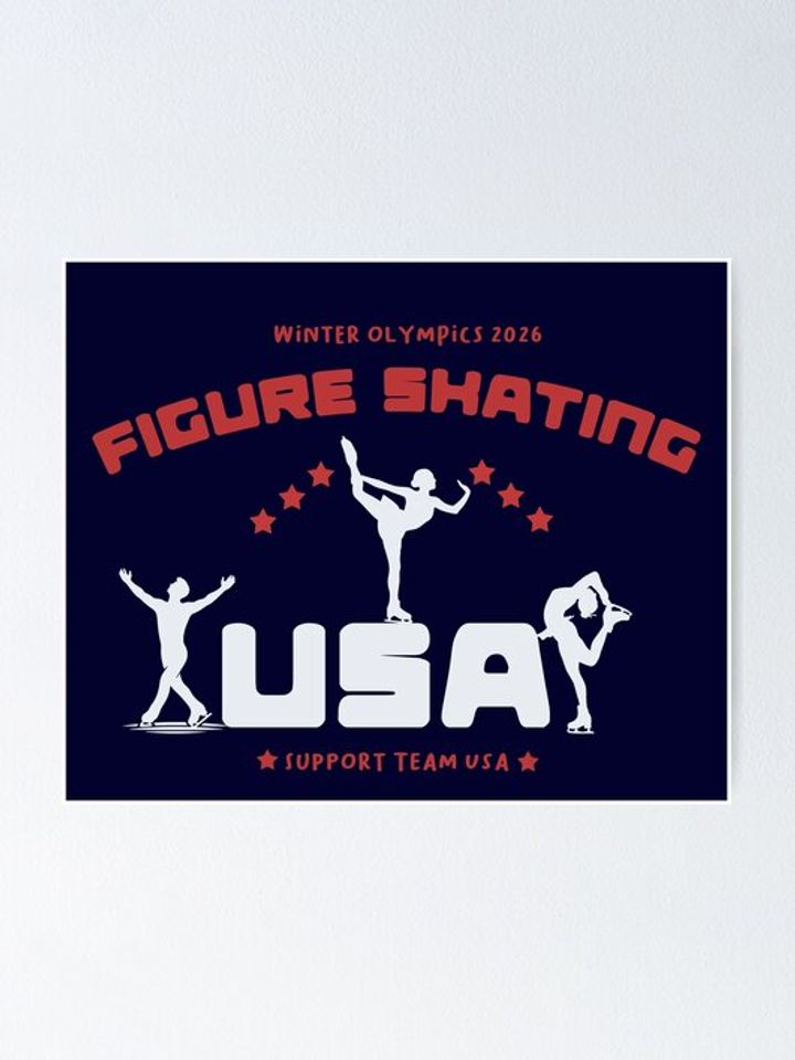 USA FIGURE SKATING  Poster
