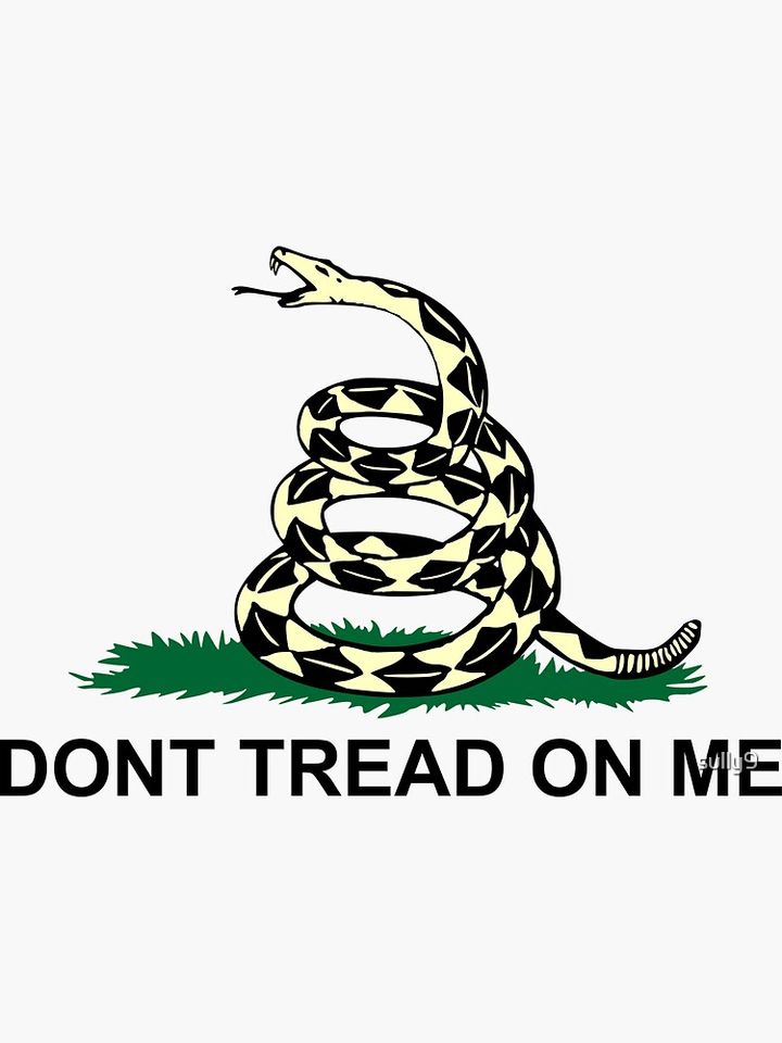 Dont Tread On Me Sticker