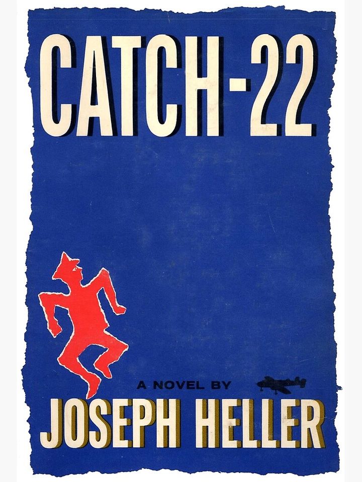 Catch 22 by Joseph Heller - Book Cover Premium Matte Vertical Poster