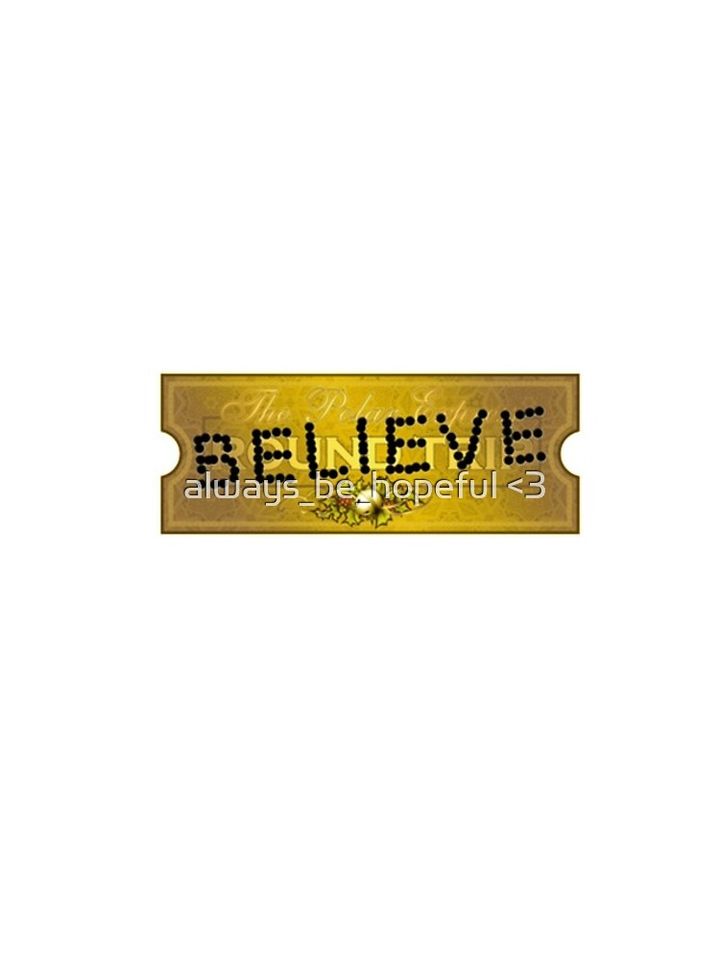 Believe The Polar Express iPhone Case