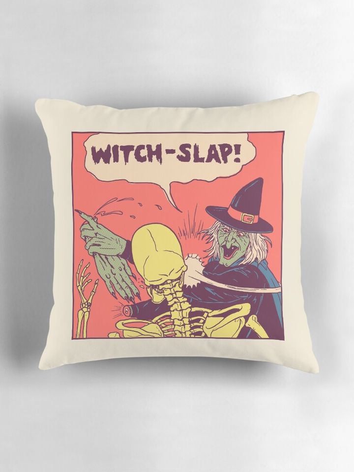 Witch-Slap Pillow