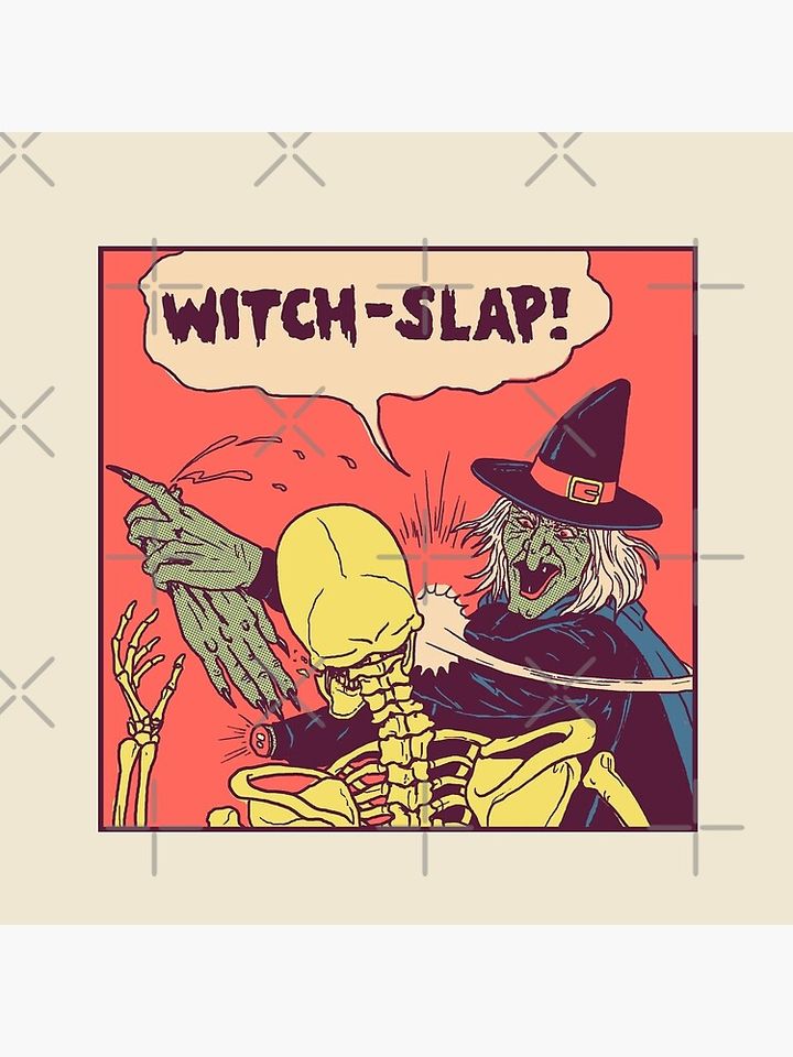 Witch-Slap Pillow