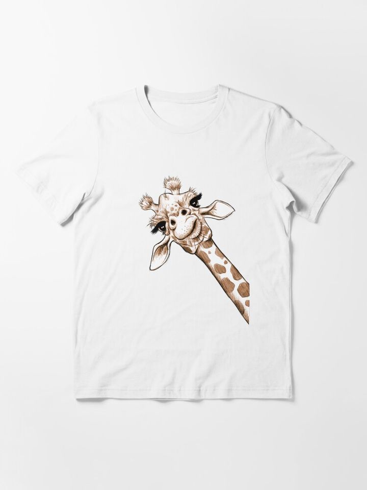 Sketch Giraffe Art Essential T-Shirt
