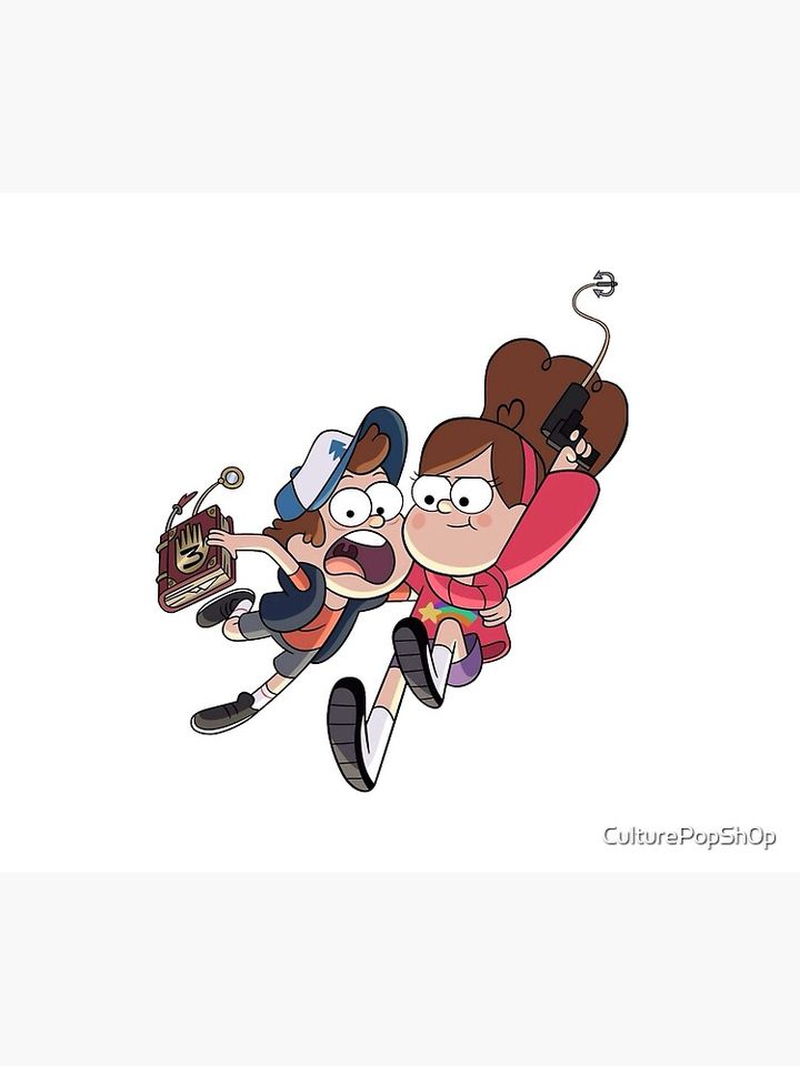 Mabel & Dipper Pines (Gravity Falls) Duvet Cover