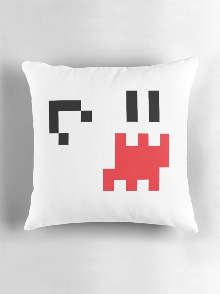 8 BIT GHOST Pillow