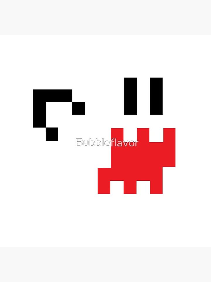 8 BIT GHOST Pillow