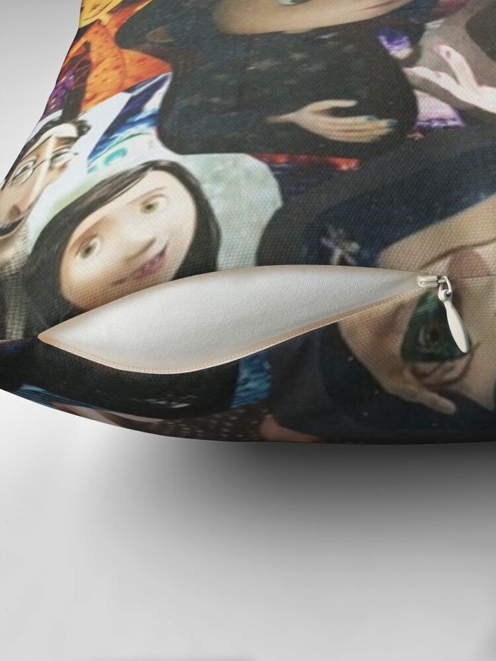 Coraline Collage Pillow