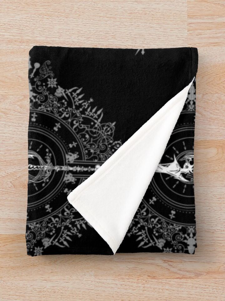 Dawn - Book 4 - Kingdom Hearts - Black Throw Blanket