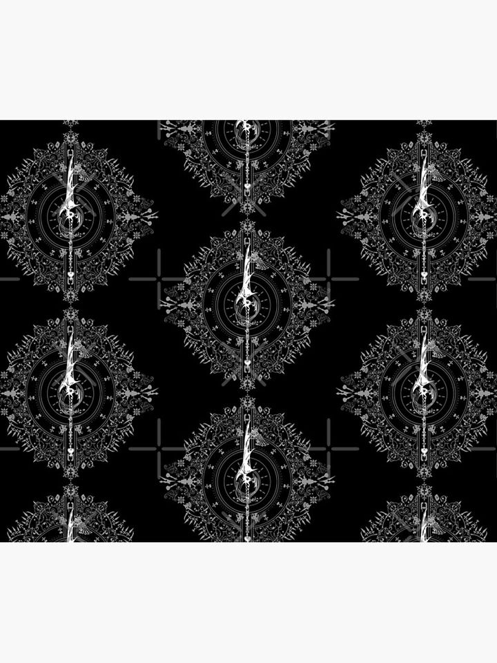 Dawn - Book 4 - Kingdom Hearts - Black Throw Blanket