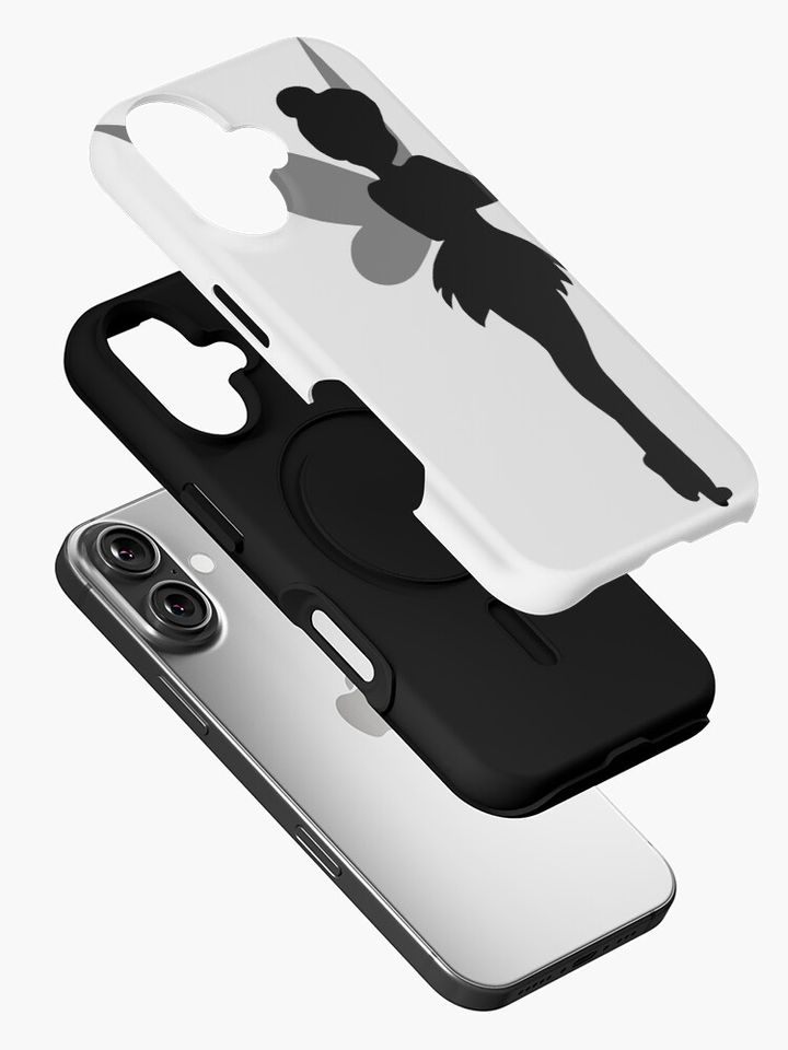 Tinkerbell Silhouette iPhone Case