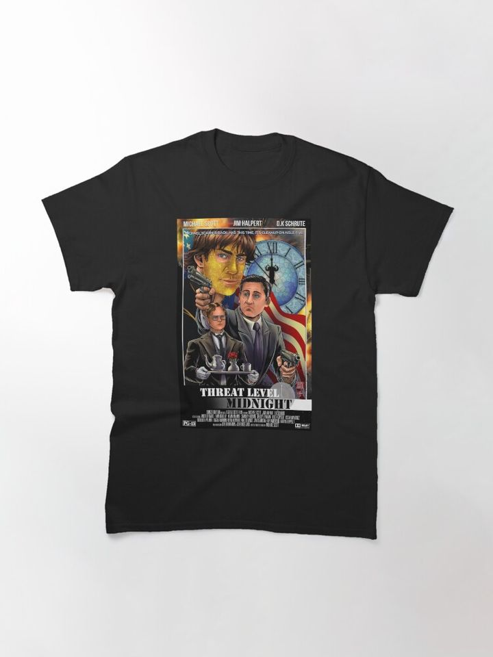 Threat Level Midnight - The Office Classic T-Shirt