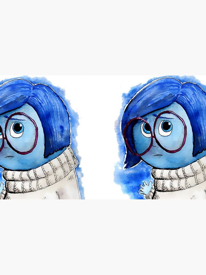 Disney Inside Out Watercolor - Sadness Coffee Mug