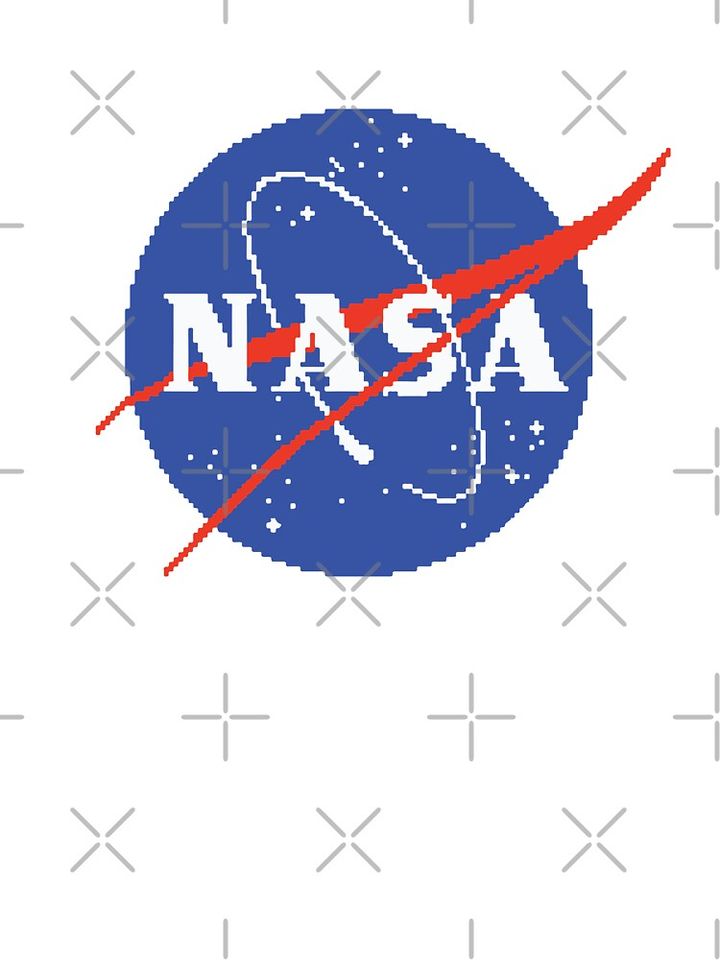 Nasa Pixel Art Kids T-Shirt