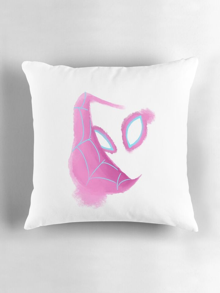 spider gwen - into the spiderverse  Pillow