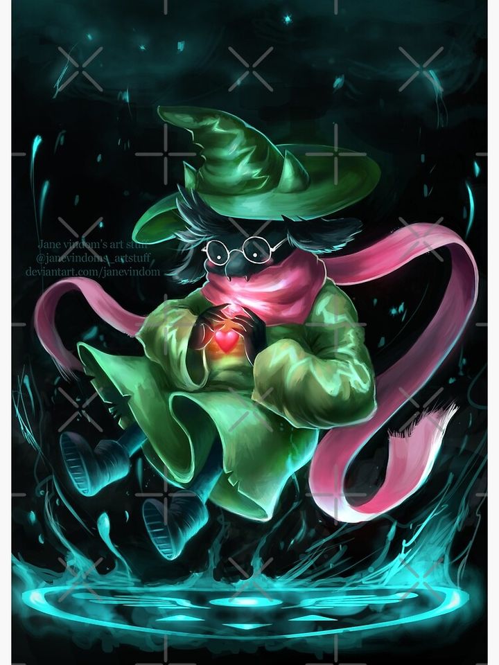 Deltarune - Ralsei Premium Matte Vertical Poster