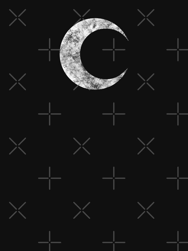 Moon Knight - Classic Symbol - White Dirty Essential T-Shirt