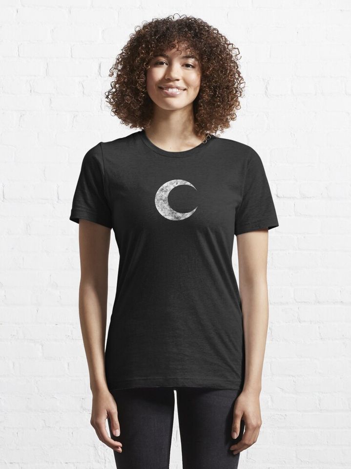 Moon Knight - Classic Symbol - White Dirty Essential T-Shirt