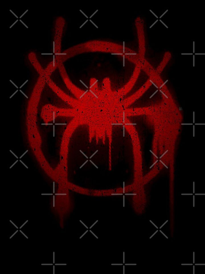 Miles Morales Spider Symbol Kids T-Shirt