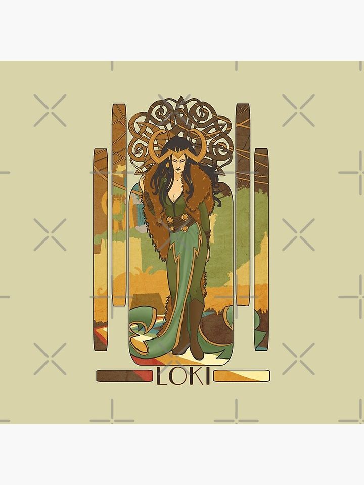 Lady Loki Pillow