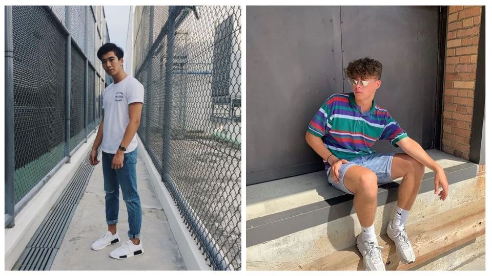 Leaving polo shirtss untucked for casual everyday wear