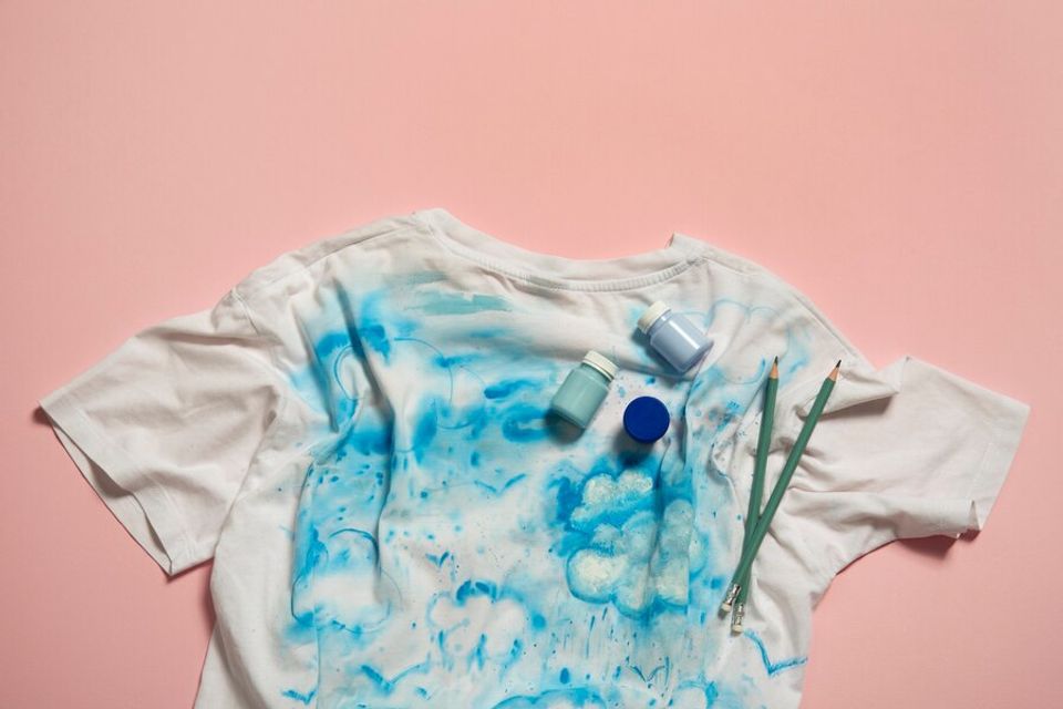 Prewash a tie dye shirt for the first time