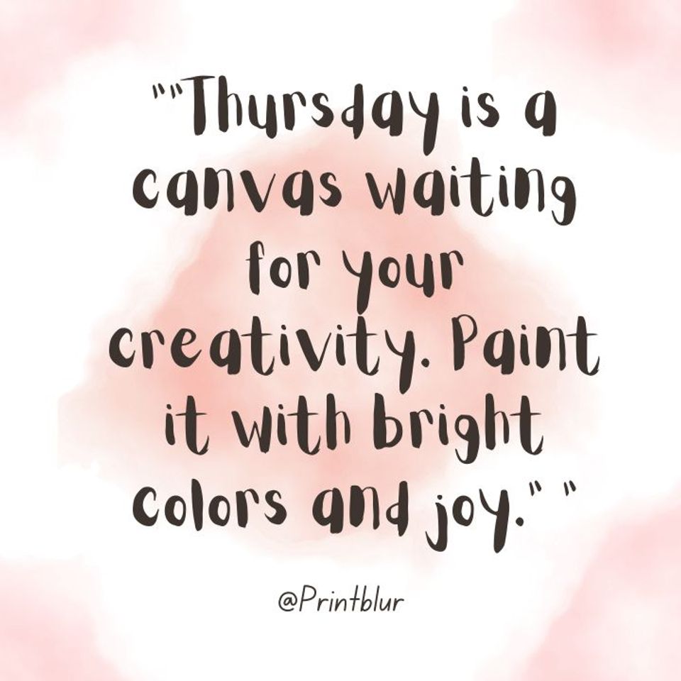 Blessed Thursday morning quotes