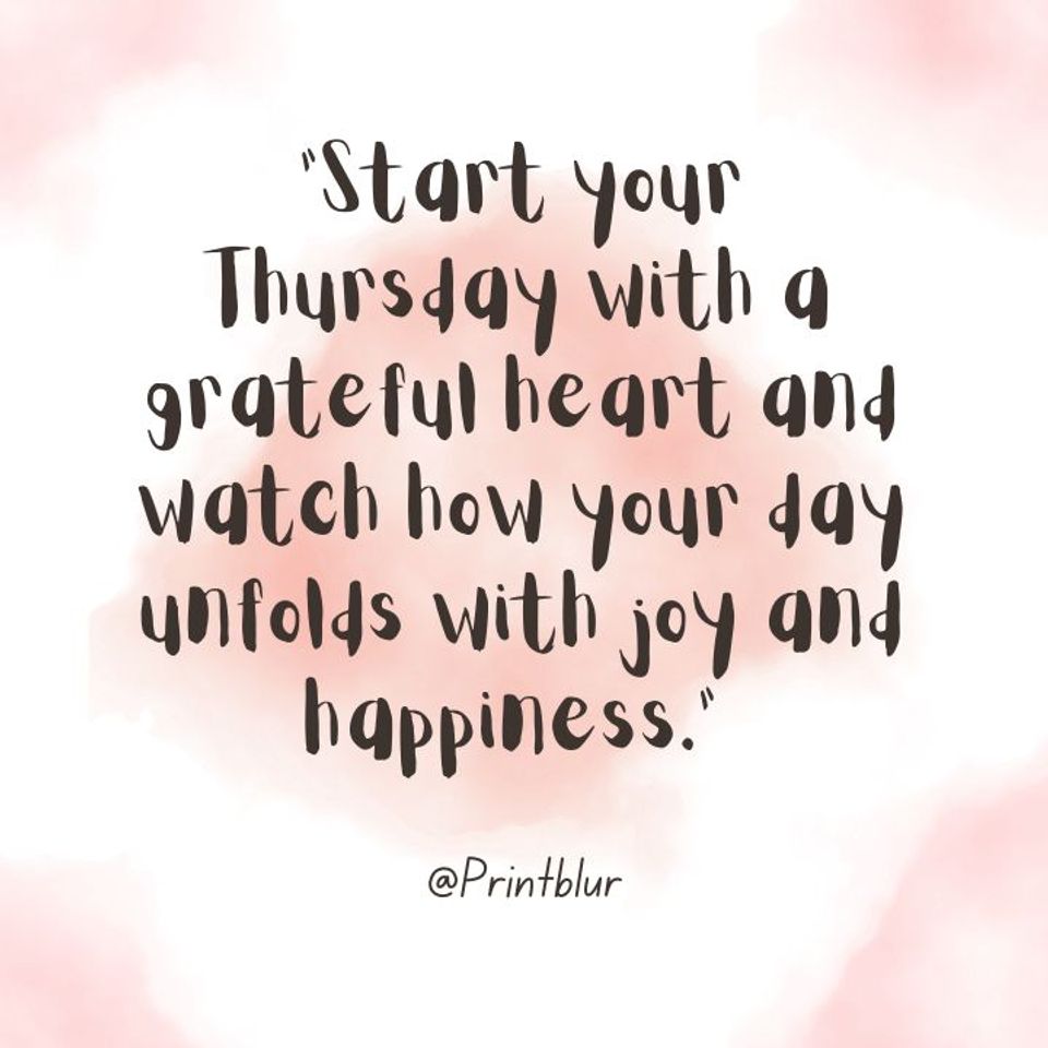 Thankful thursday blessings images and quotes