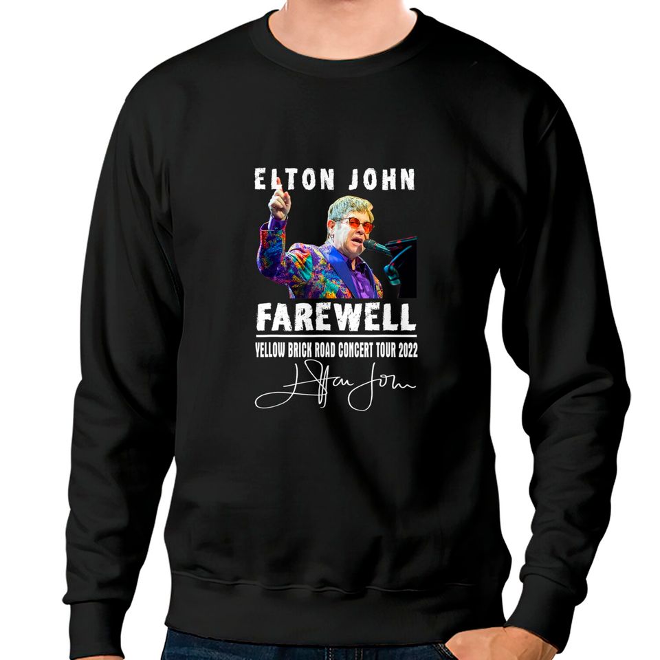 Graphic Elton Arts John Country Music Vintage Tour 2022 Arts Sweatshirt