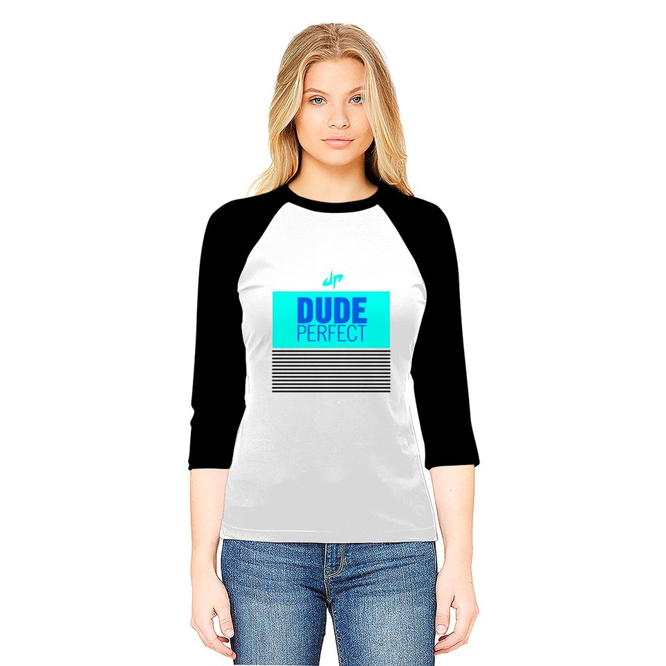 Dude Perfect Classic Baseball Tees