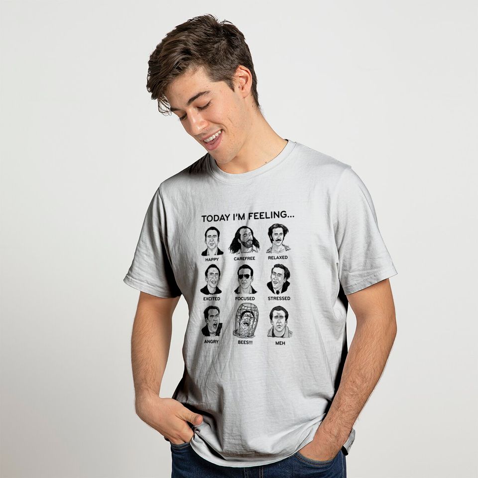Nicolas Cage Mood Board T-Shirt