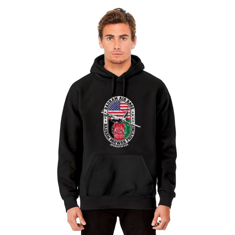 Bagram Air Base Airfield USAF Afghanistan Hoodie