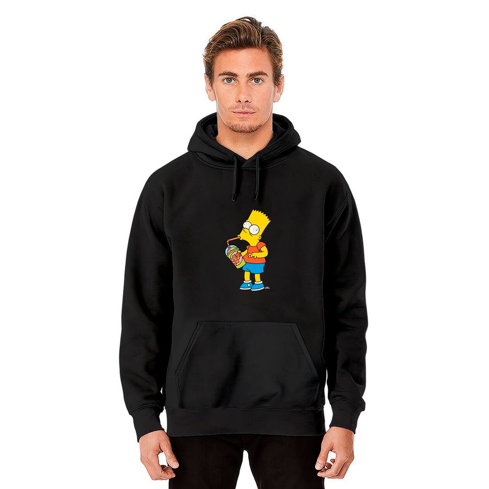 The Simpsons Bart Simpson Squishee Brain Freeze Pullover Hoodie