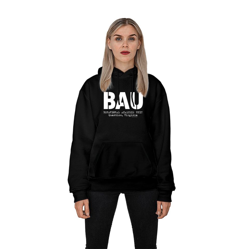 Criminal Minds Merchandise Hoodie Criminal Minds BAU Quantico