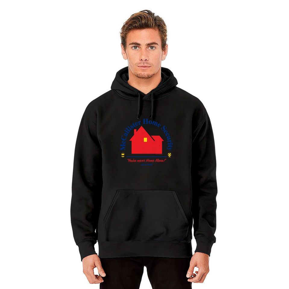 Home Alone McCallister Home Security Logo Hoodie