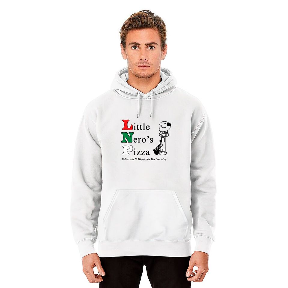 Home Alone Little Nero's Pizza Logo  Hoodie