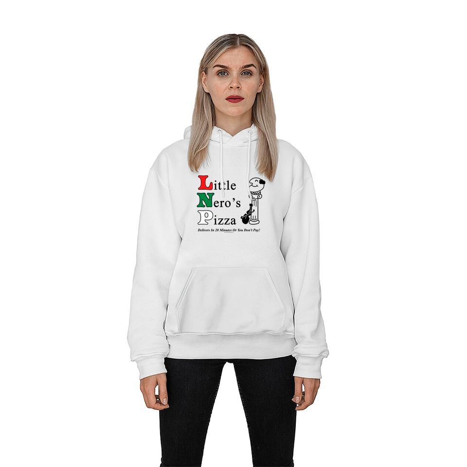 Home Alone Little Nero's Pizza Logo  Hoodie