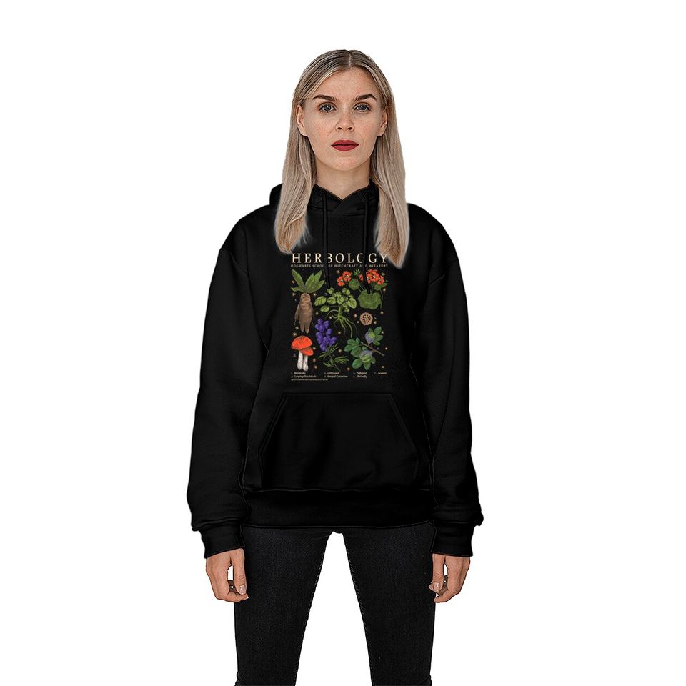 Harry Potter Herbology Plants V2 Hoodies