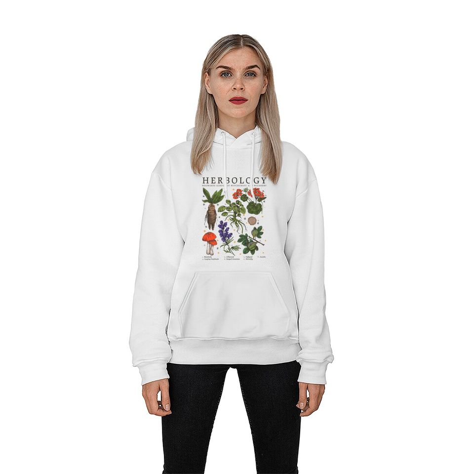 Harry Potter Herbology Plants Hoodies