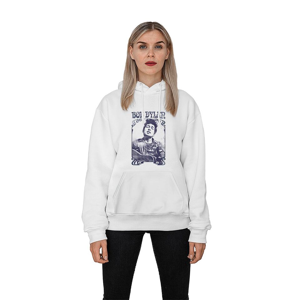 Bob Dylan Vintage Faded Style Hoodies