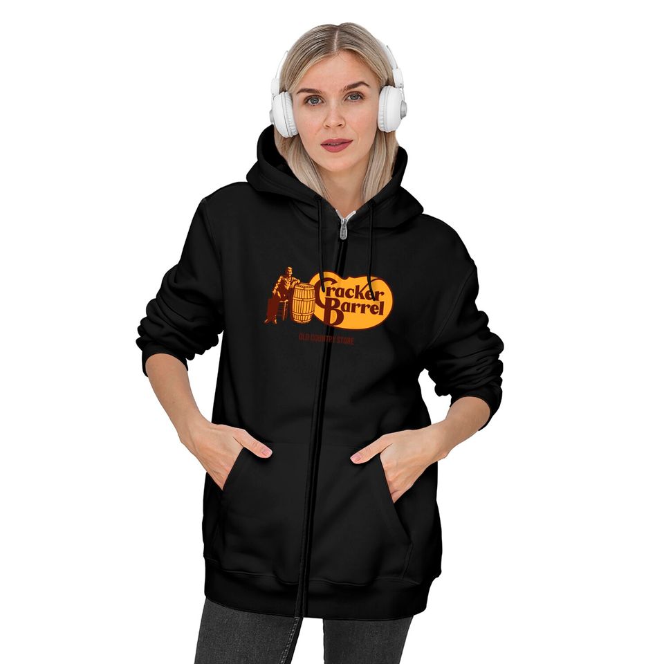 Monolata Cracker Barrel Mens Zip Hoodie